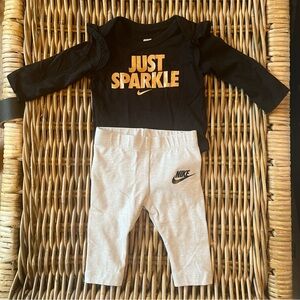 NIKE Just Sparkle Baby 3M 2 Piece Set